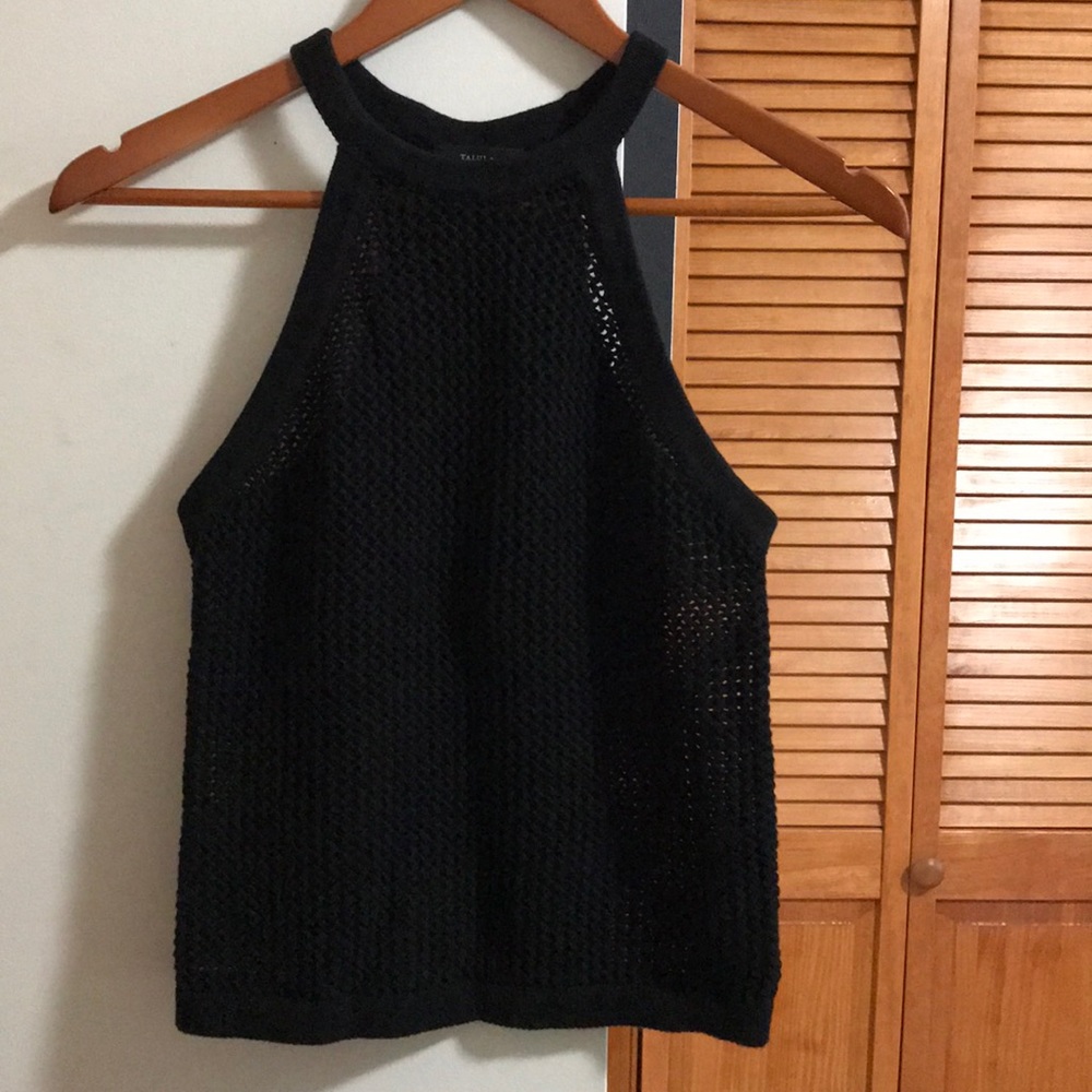Talula Black Halter Top